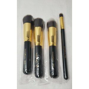 Bellashy beauty 4pcs Makeup Brushes Cosmetic Eyebrow Blush Foundation Powder